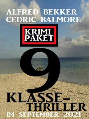 cover image of 9 Klasse-Thriller im September 2021